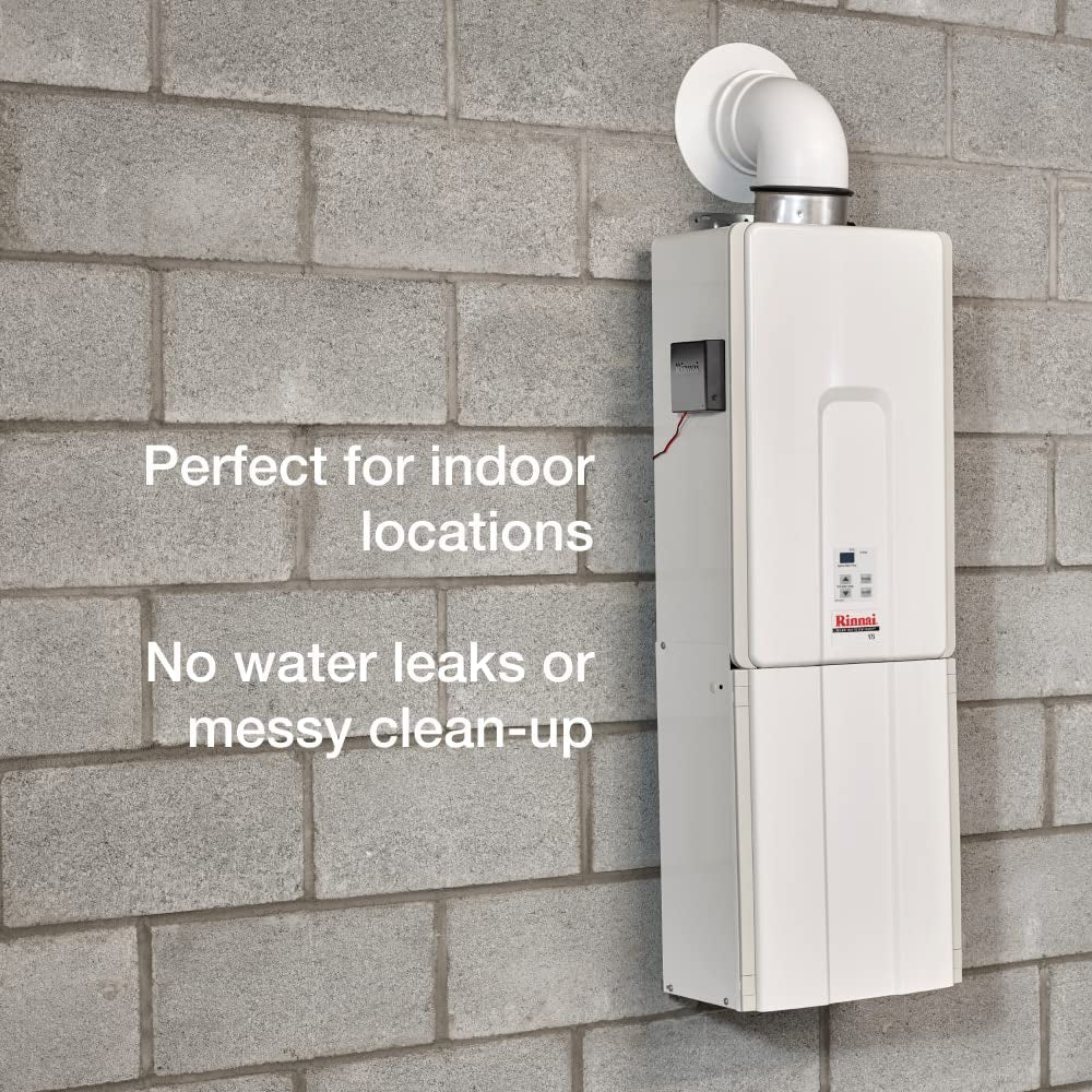 V65Ip Tankless Hot Water Heater, 6.5 GPM, Propane, Indoor Installation