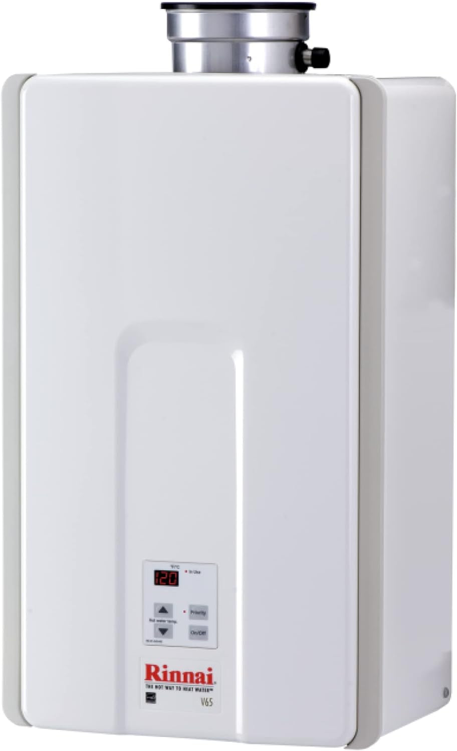 V65Ip Tankless Hot Water Heater, 6.5 GPM, Propane, Indoor Installation
