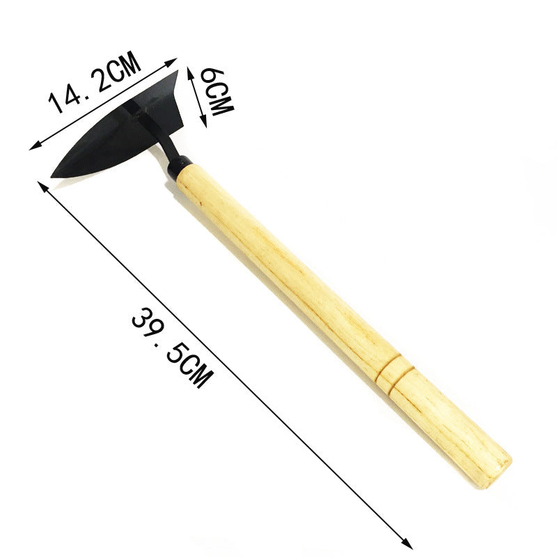 Garden Hand Tool - Steel Carbon with Wooden Handle