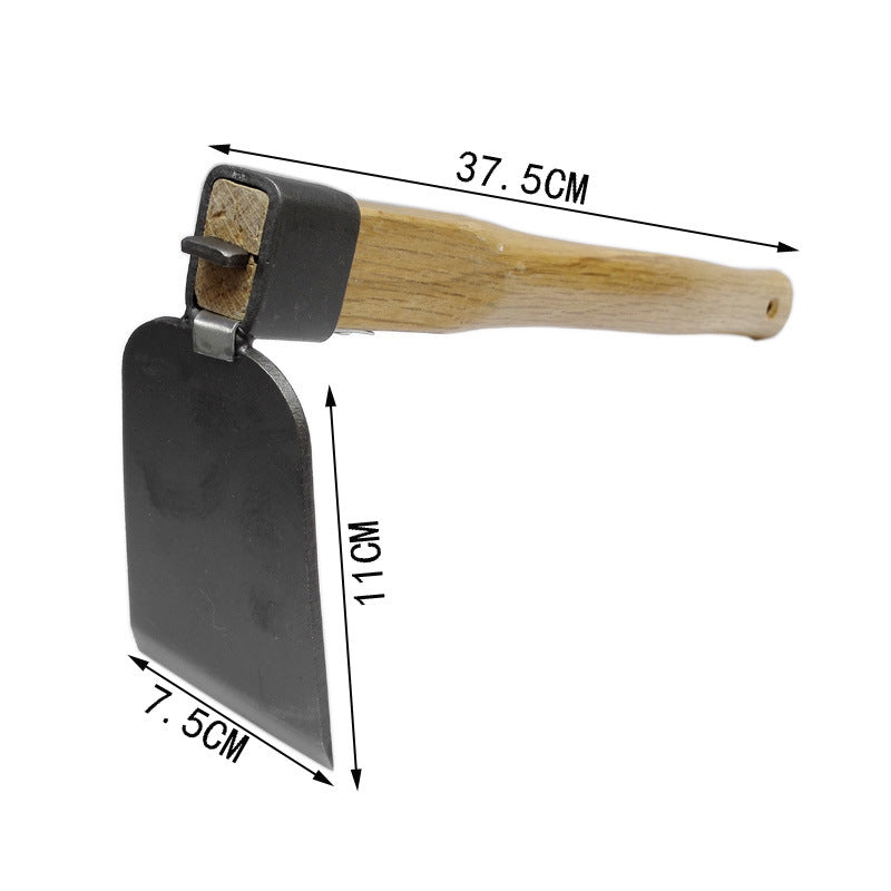 Garden Hand Tool - Steel Carbon with Wooden Handle