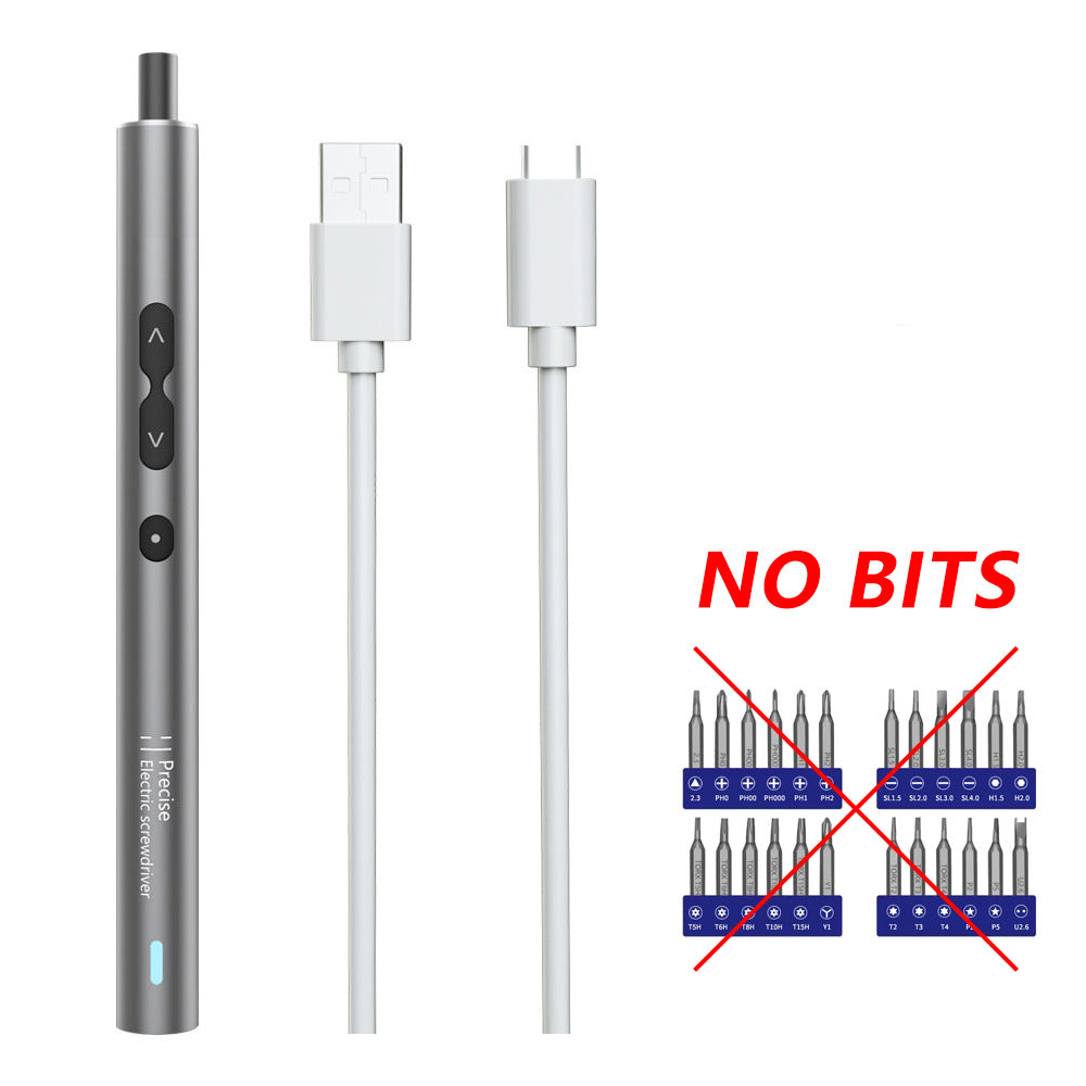 Rechargeable Electric Screwdriver with Cross Bits – Portable Tool Kit