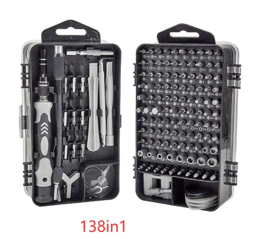 Multi-Purpose Screwdriver Set with Bits – All-in-One Repair Tool Kit