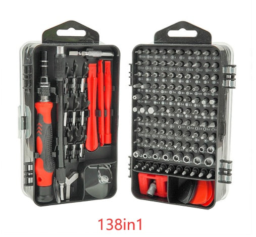 Multi-Purpose Screwdriver Set with Bits – All-in-One Repair Tool Kit