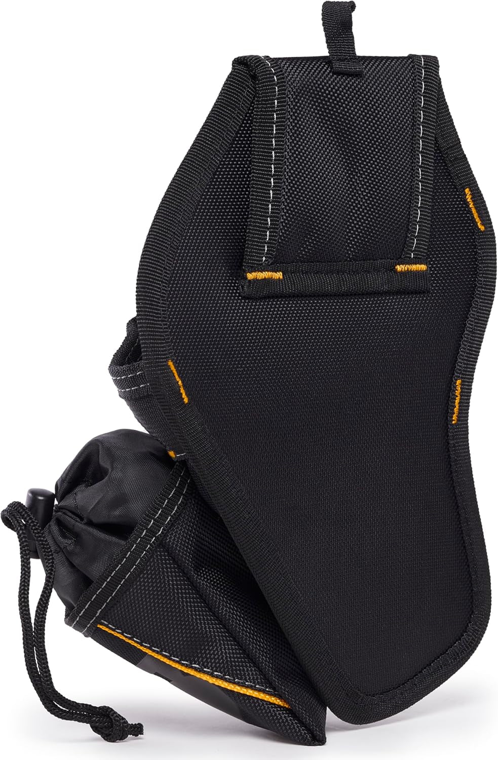 – Compact Drill Holster, Heavy-Duty Tool Holster with Cliptech Hub, Adjustable Drill Strap, Bit Pockets, and Rugged 1680D Construction for Secure Jobsite Access