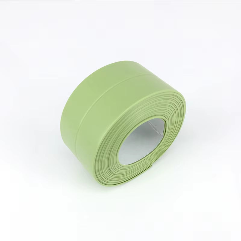 Bathroom Sealing Tape Self-Adhesive Oil-Proof Kitchen Sink Caulk Seal Strip PVC Waterproof Shower Wall Sticker for Toilet Corner