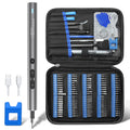 Rechargeable Electric Screwdriver with Cross Bits – Portable Tool Kit