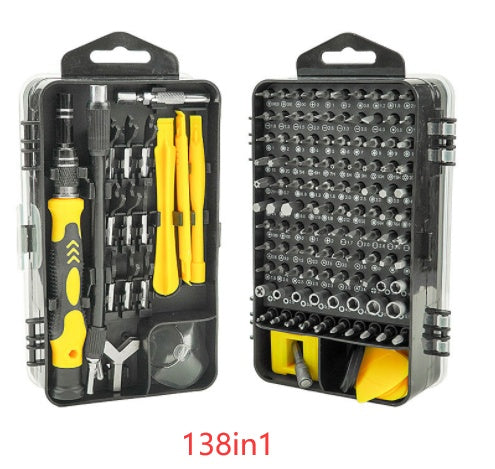 Multi-Purpose Screwdriver Set with Bits – All-in-One Repair Tool Kit