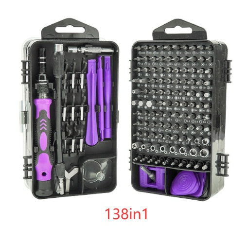 Multi-Purpose Screwdriver Set with Bits – All-in-One Repair Tool Kit