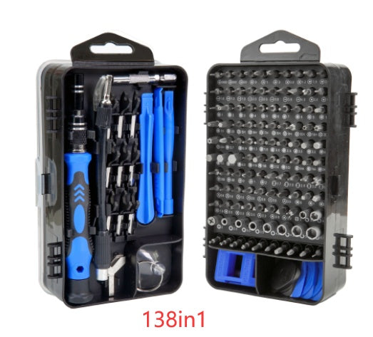 Multi-Purpose Screwdriver Set with Bits – All-in-One Repair Tool Kit